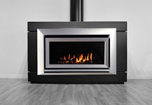 Escea IB850 Silver Indoor Gas Fireplaces