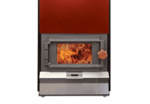 Wineberry fireplace
